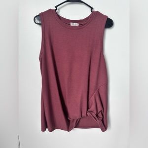 Sherosa Twisted Knot Sleeveless Top